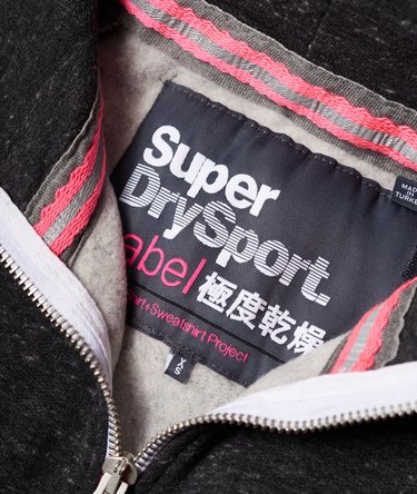Sport Label Impact Zip Hoodie Image 6