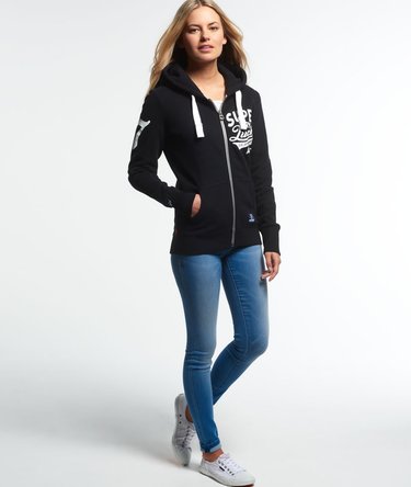 Sweat zippé à capuche Lucky Aces Image 3