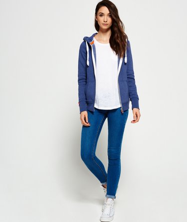 Orange Label Primary Zip Hoodie Image 3