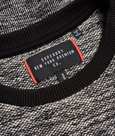 Embroidered Cut & Sew Crew Neck Sweatshirt Image 6