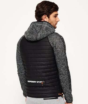 Sudadera con capucha y cremallera Gym Tech Hybrid Image 4