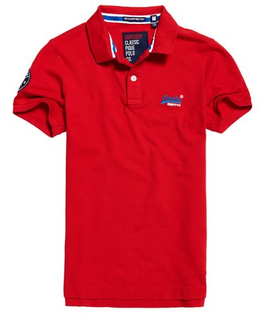 Classic Piqué-polo met korte mouwen Image 2