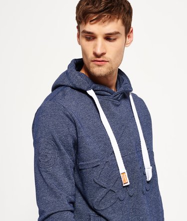 Embossed Crew Hoodie Image 5