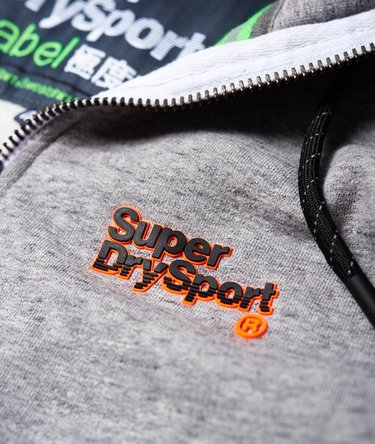 Sport Label Impact Zip Hoodie Image 7