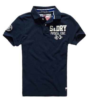 Appliqué Chest Hit Piqué Polo-Shirt Image 1