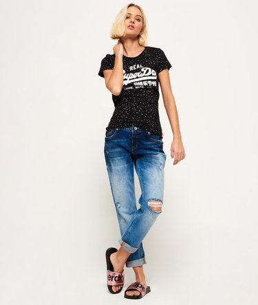 Vintage Logo Star All Over Print T-Shirt Image 3