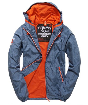 Dual Zip Through Tri Colour Cagoule Image 2