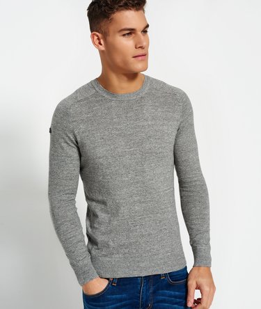 Pull en coton premium à col rond City. Image 1