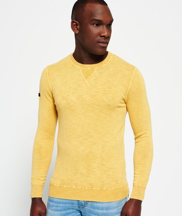 Garment Dyed L.A. Crew Neck Jumper Image 1