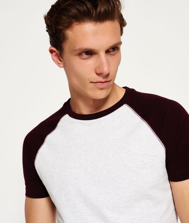 Orange Label Baseball Grit T-shirt Image 4