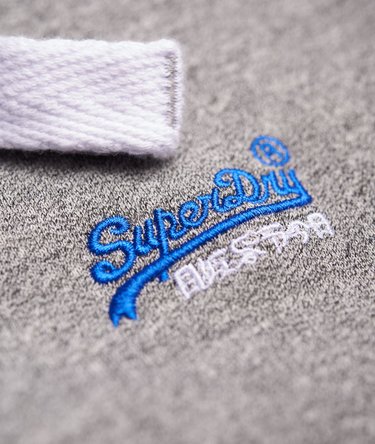 Orange Label Zip Hoodie Image 6
