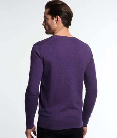 Orange Label V-Neck Jumper Image 4