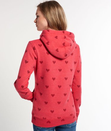 Sweat à capuche Vintage Logo All Over Print Image 4