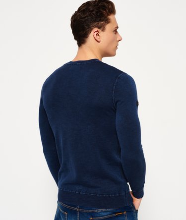 Garment Dyed L.A Crew Neck Jumper Image 4