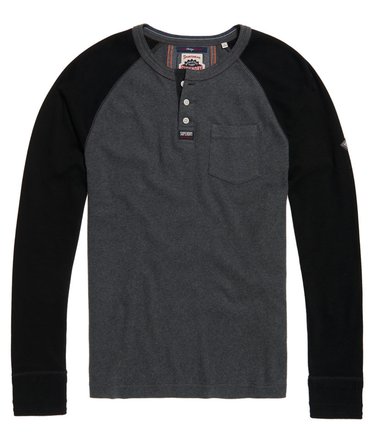 Pocket Raglan Grandad-Shirt Image 2