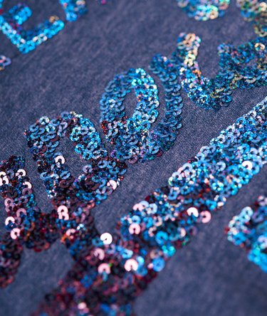 Vintage Logo Sequin T-shirt Image 7