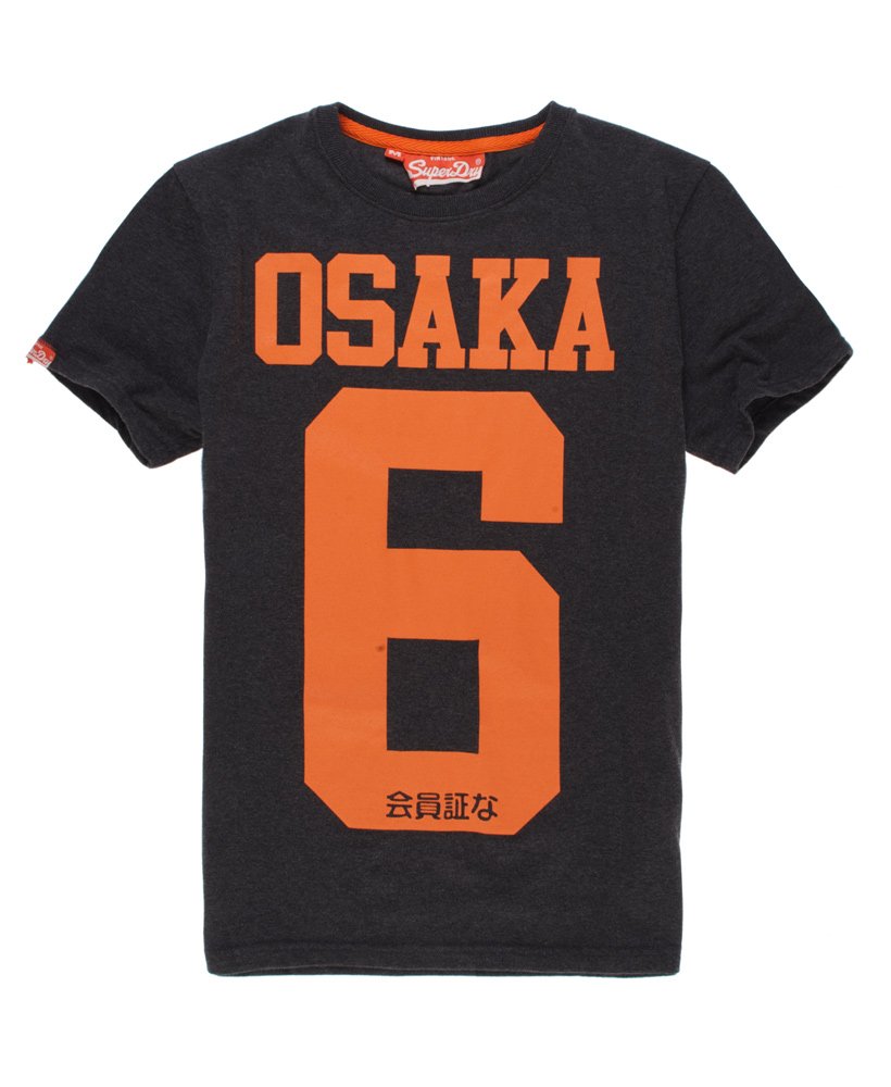 Superdry★大阪 ロゴ＆クラシックフォト☆メンズＴシャツ mens Osaka 6 Photographic T-shirt in Night Lights | Superdry US