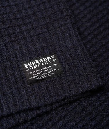 Harlo Textured Henley Jumper Image 8