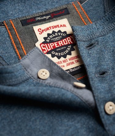 Heritage Grandad-Shirt Image 5