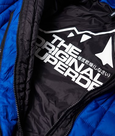 Hooded Box Quilt Fuji Jacket Image 8