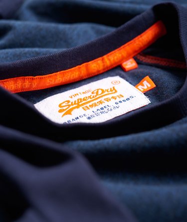 Orange Label Grit Baseball T-shirt Image 5