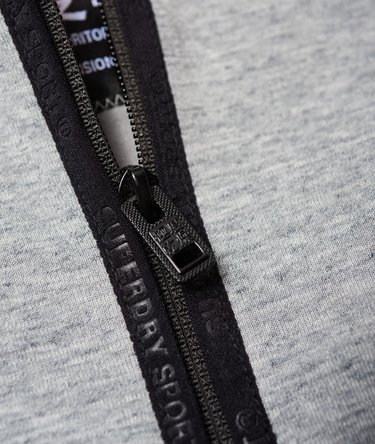 Gym Tech Crop Zip Hoodie Image 7