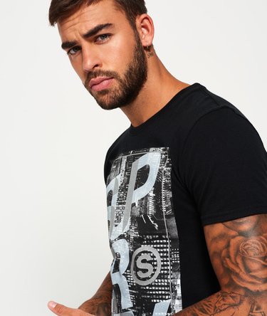 Camiseta con sección superpuesta City Image 5
