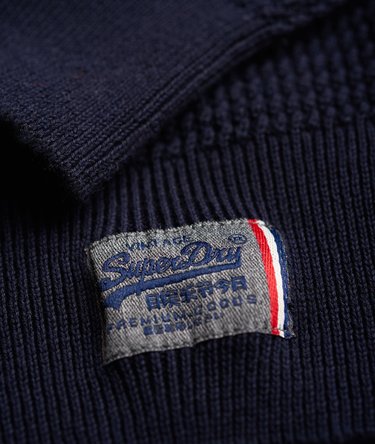 University Waffle Crew Jumper Image 7