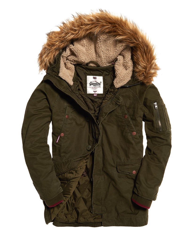 rookie heavy weather parka superdry