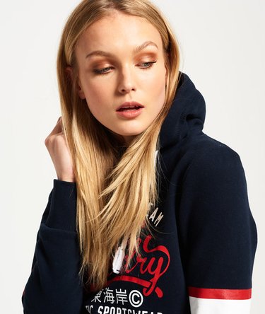 Varsity Washed Hoodie Image 5