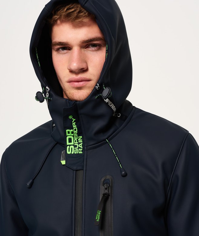 Veste Rain Trekkerbleu marine pour Homme Superdry CA-FR