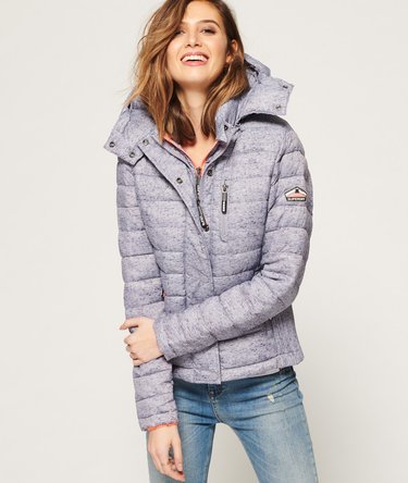 Fuji Slim Double Zip Hooded Jacket Image 1