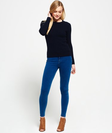 Luxe Mini Cable Knitted Jumper Image 3