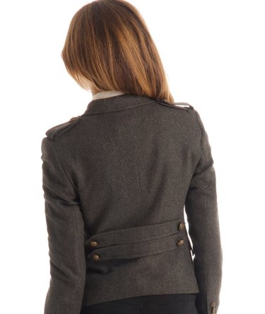 Cropped Cavalry Jacket Image 4