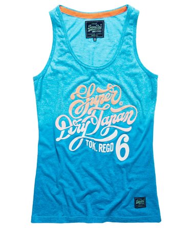 Regd 6 Dip Dye Vest Top Image 2
