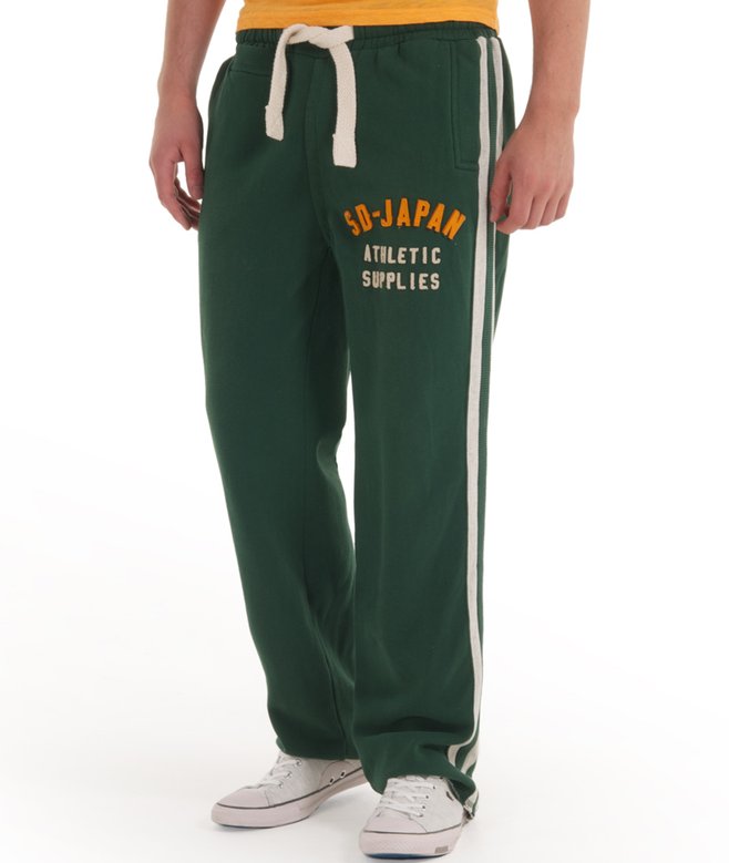mens athletic fives jogger in CUCUMBER Superdry US