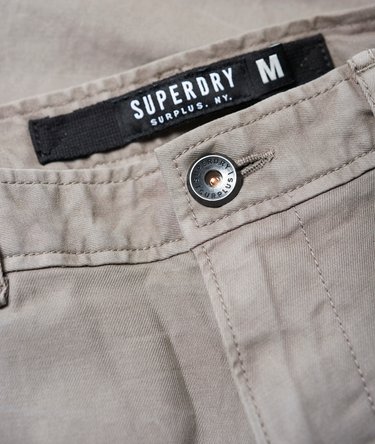 Surplus Goods Low Rider Chino Trousers Image 4