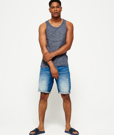 Vintage Logo Embossed Vest Image 3