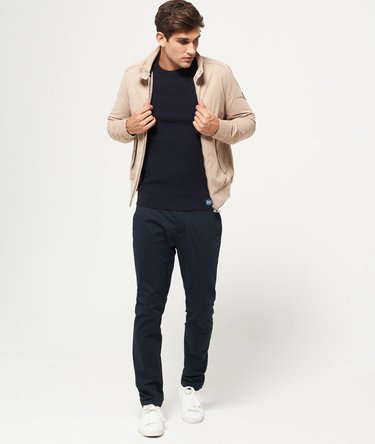 University Waffle Crew Sweater Image 6
