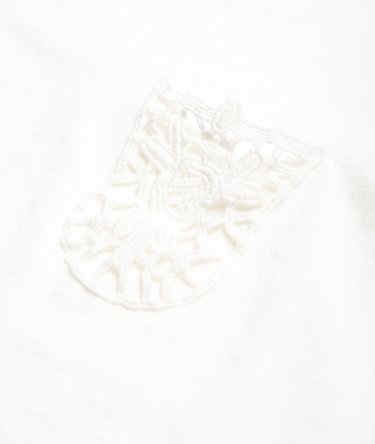 Lace Pocket Crop T-shirt Image 7