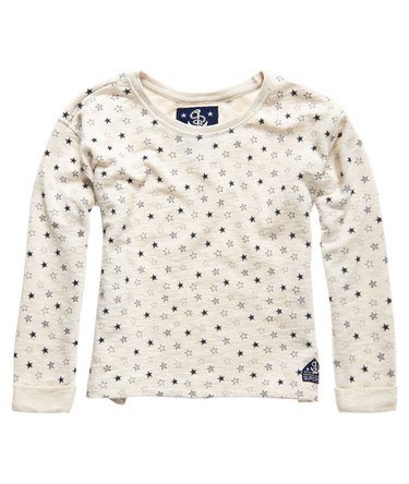 Glitter sweater met ronde hals Image 2