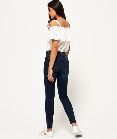 Sophia High Waist Skinny Jeans Image 4