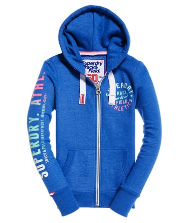 Track & Field Zip Hoodie Image 2