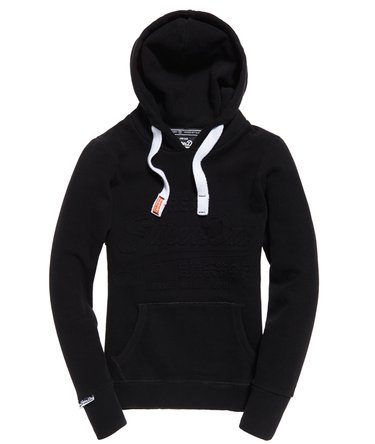 Embossed Logo Hoodie Image 2
