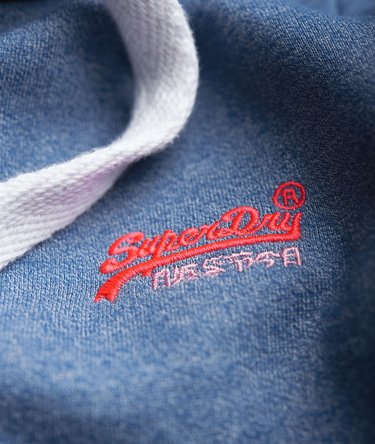Orange Label Zip Hoodie Image 7