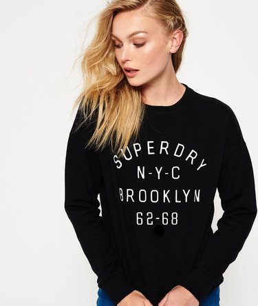 Embossed Sport Code Crew Jumper Image 1