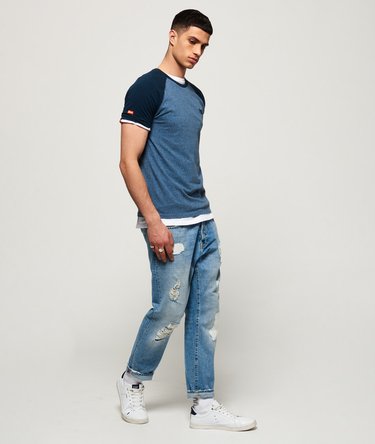 Orange Label Baseball T-Shirt Image 3