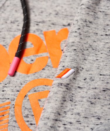 Sport Label Diagonal Hoodie Image 8