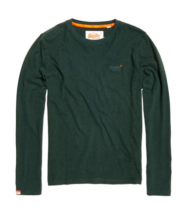 T-shirt Orange Label Vintage Embroidered Image 2