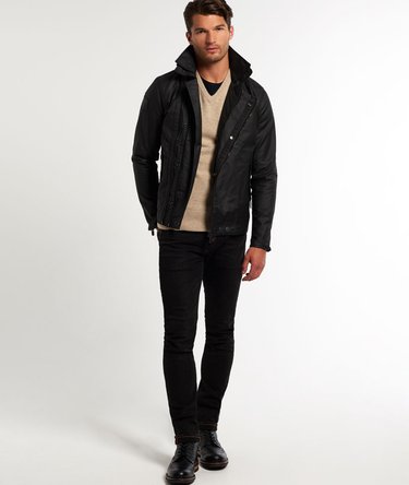 Moody Biker Jacket Image 3